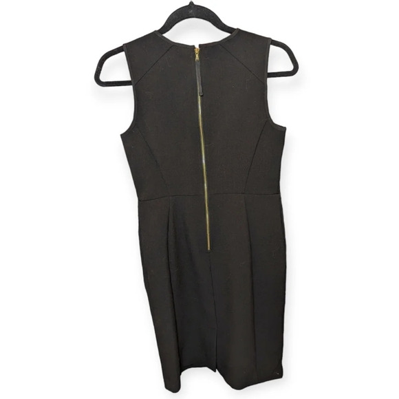 Loft Ann Taylor Black Sleeveless Sheath Bodycon Dress Woman 0 - Picture 3 of 11